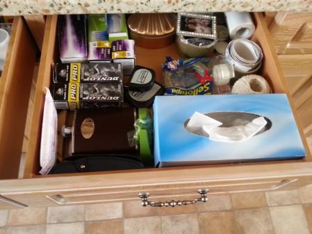 Organised bits drawer