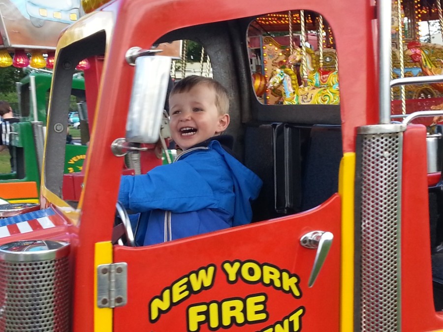 Fire engine ride