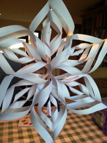 How to make a 3D snowflake - Bubbablue and me