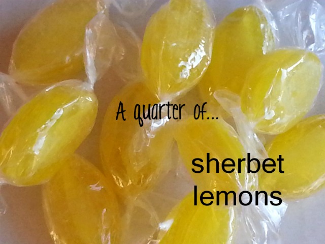quarter of sherbet lemons