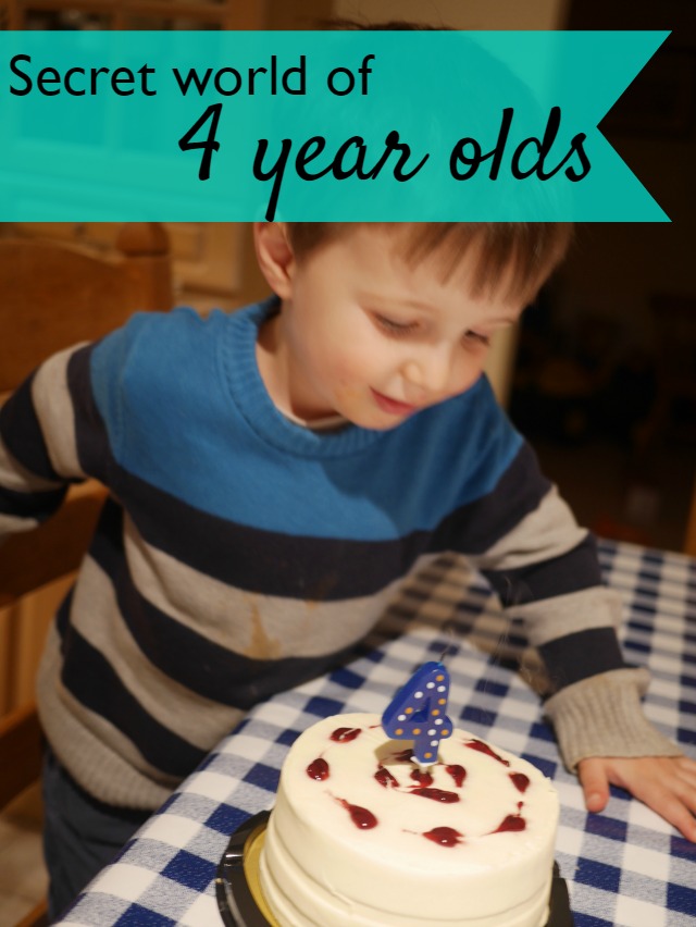 Thoughts on the Secret World of 4 year olds