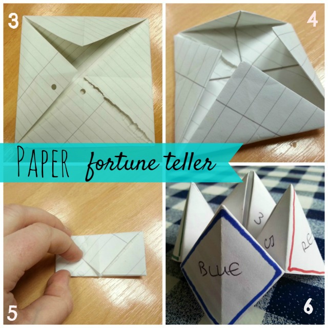make a paper fortune teller