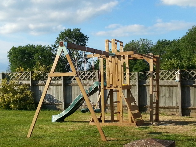 Dunster House climbing frame