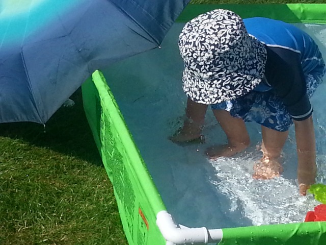 paddling pool fun