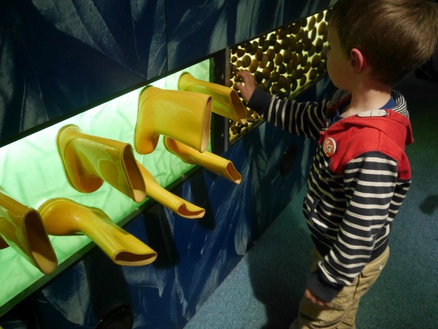 sensory boards at science museum London