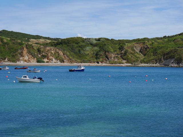 Boats Lulworth Cove