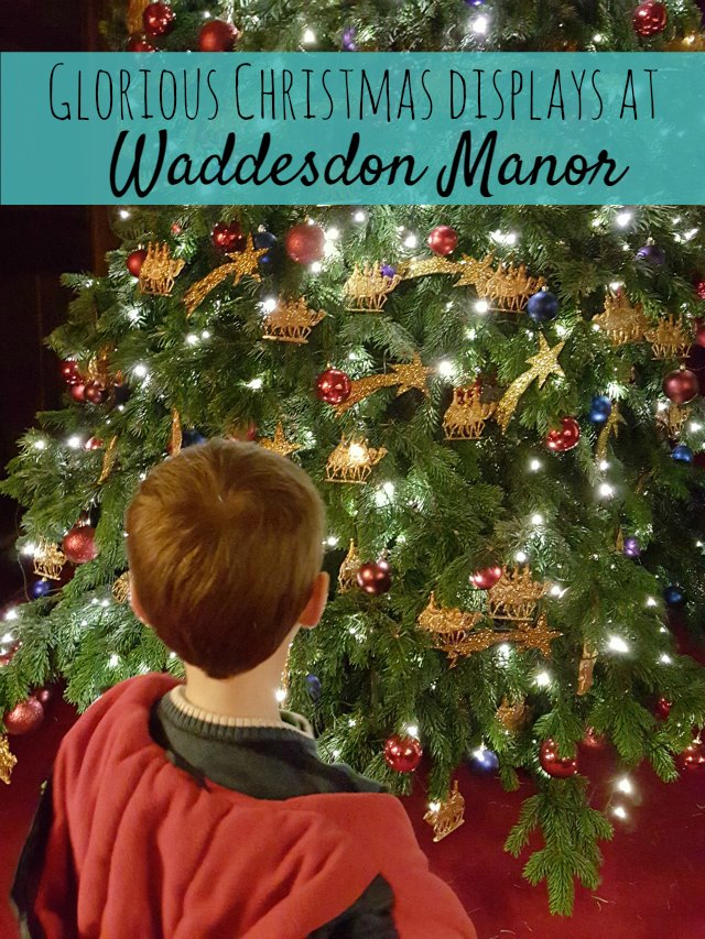 Glorious Christmas displays at Waddesdon Manor National Trust