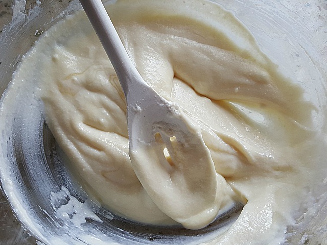 whisked ricotta cheese