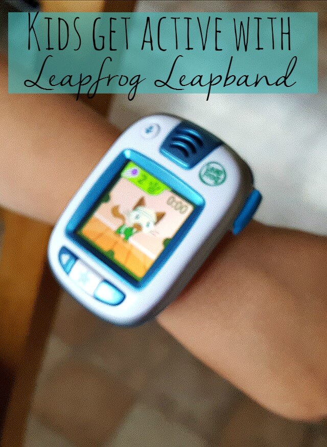Kids get active with Leapfrog Leapband
