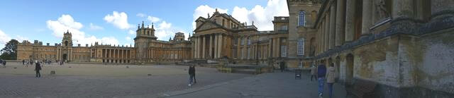 blenheim palace panorama