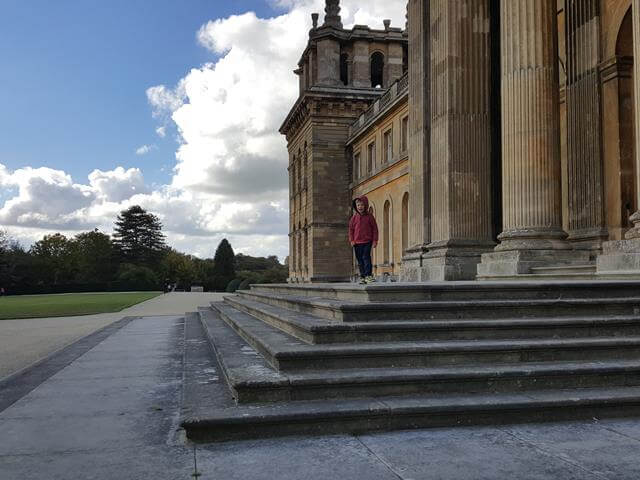 wandering at the back of blenheim palace