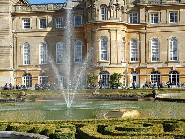 waer terraces at blenheim palace