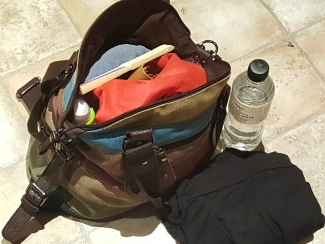 new dancing bag and contents