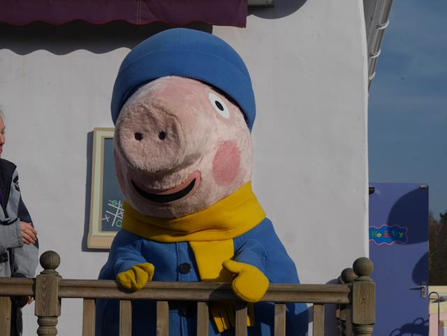 George Pig at peppa pig world