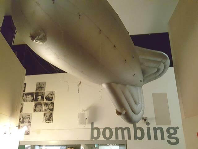 war zeppelins in imperial war museum