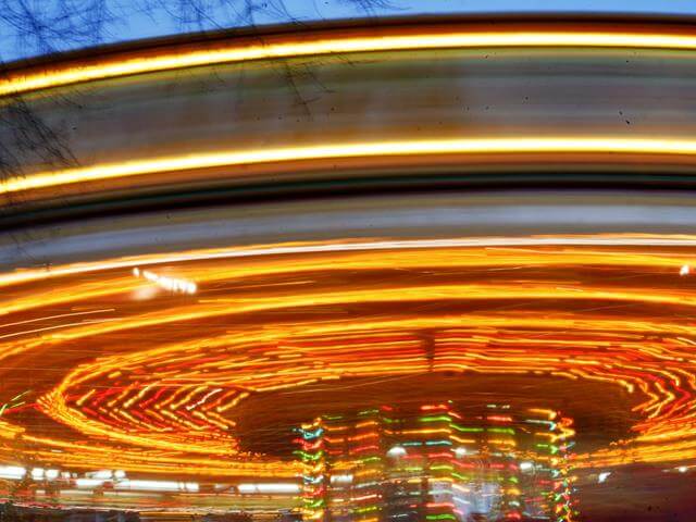 long exposure carousel