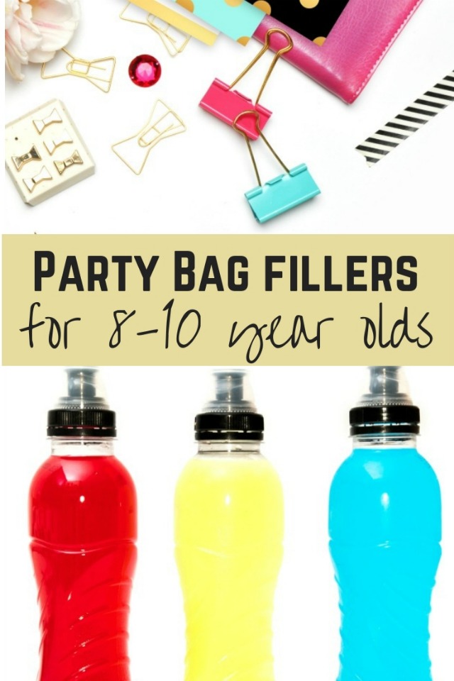 Party bags for 10 year cheap old girls