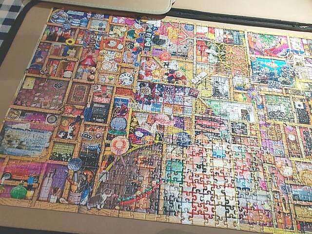 completed jigsaw puzzle