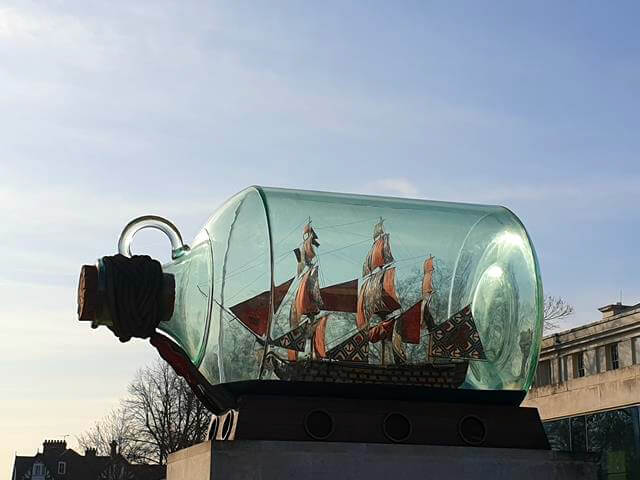 ship in a bottle