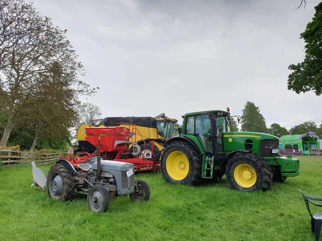 john deere tractor and others