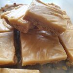 ginger crunch slices piled up