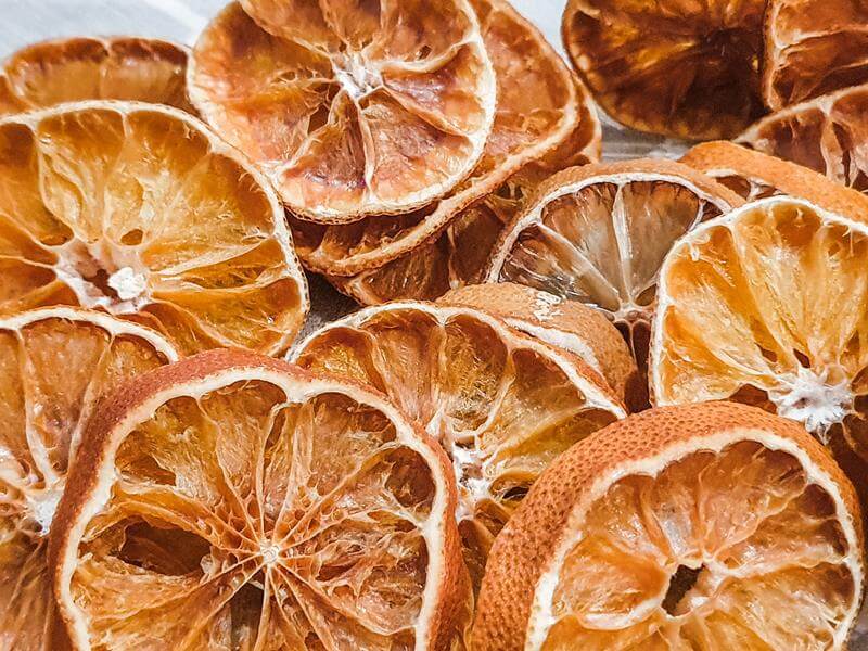 dried orange slices