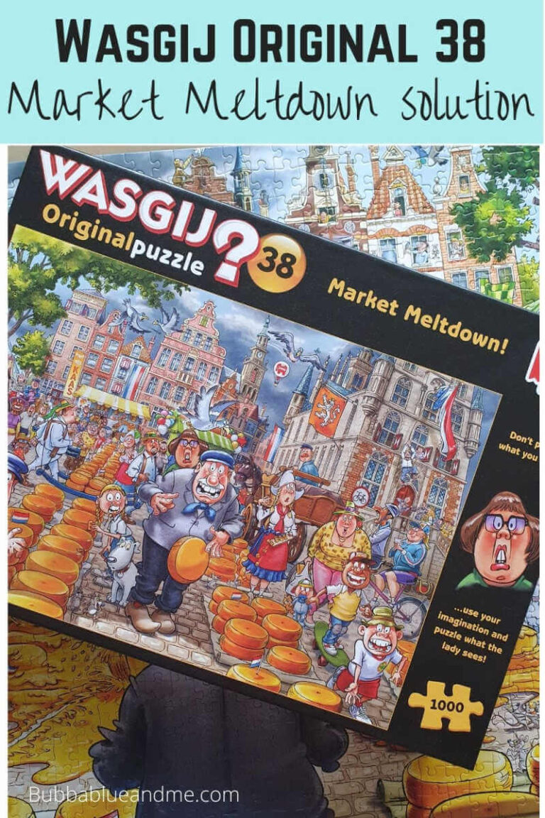 Wasgij Original 38 Market Meltdown