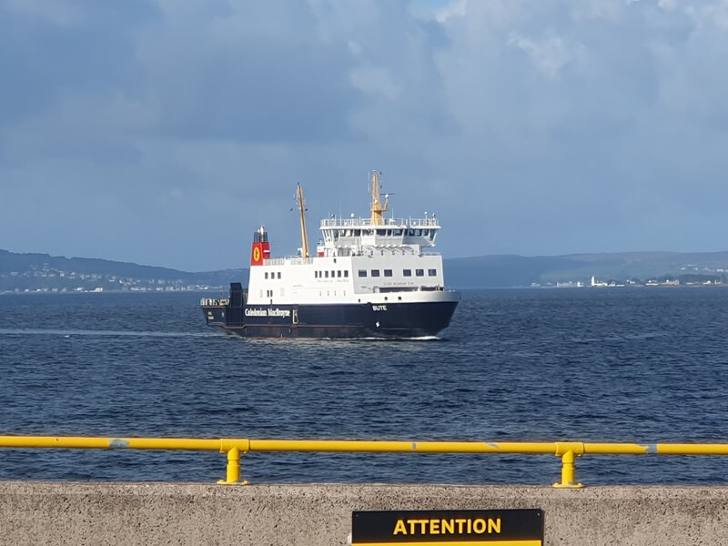 ferry to Bute, Scotland