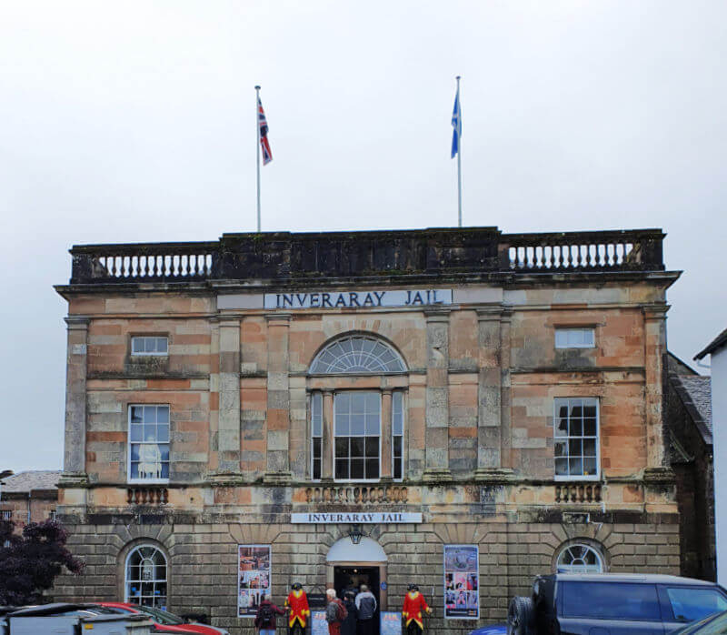 inveraray jail frontage