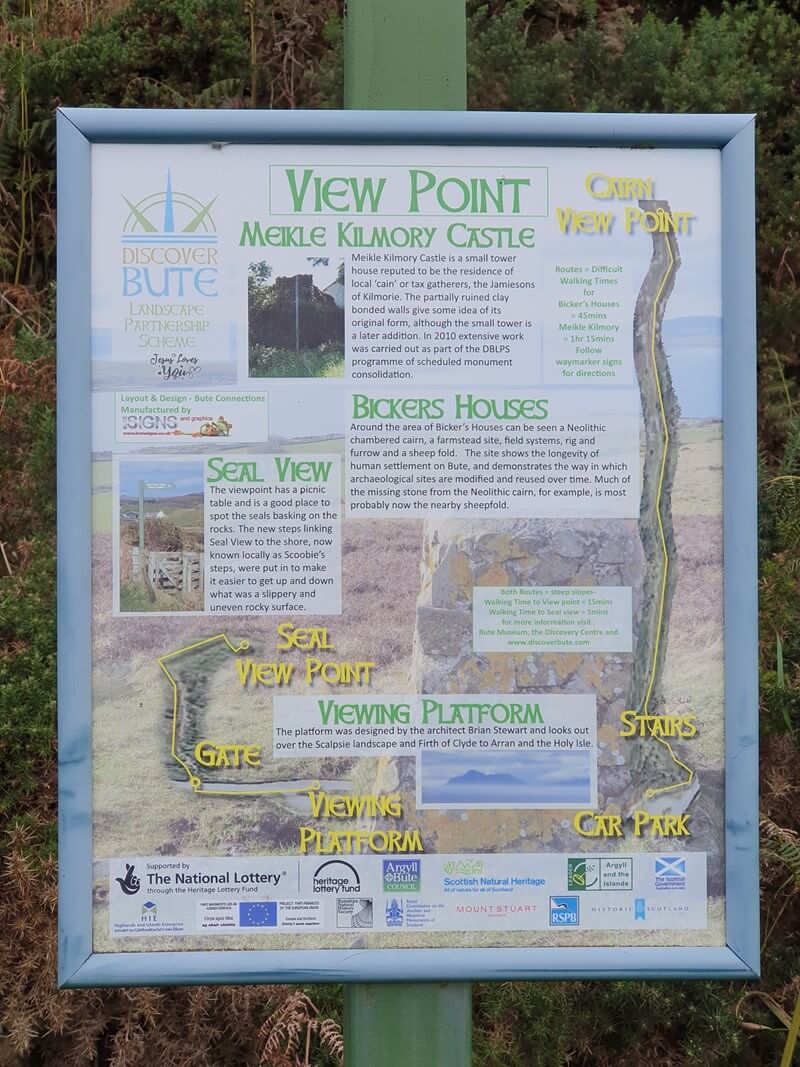 seal view point walks and historic points