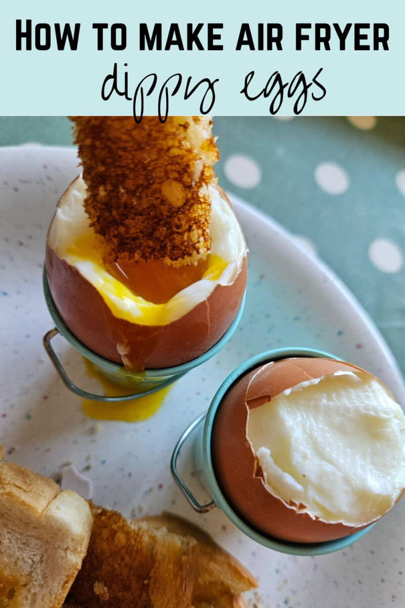 how to make air fryer dippy eggs