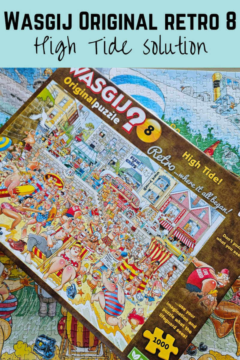 wasgij original retro 8 high tide puzzle