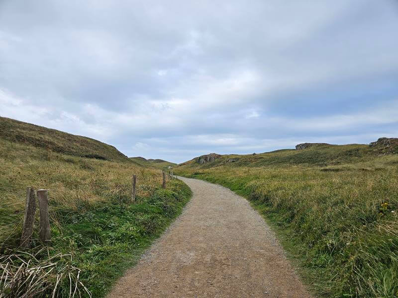 island off llanddwyn beach