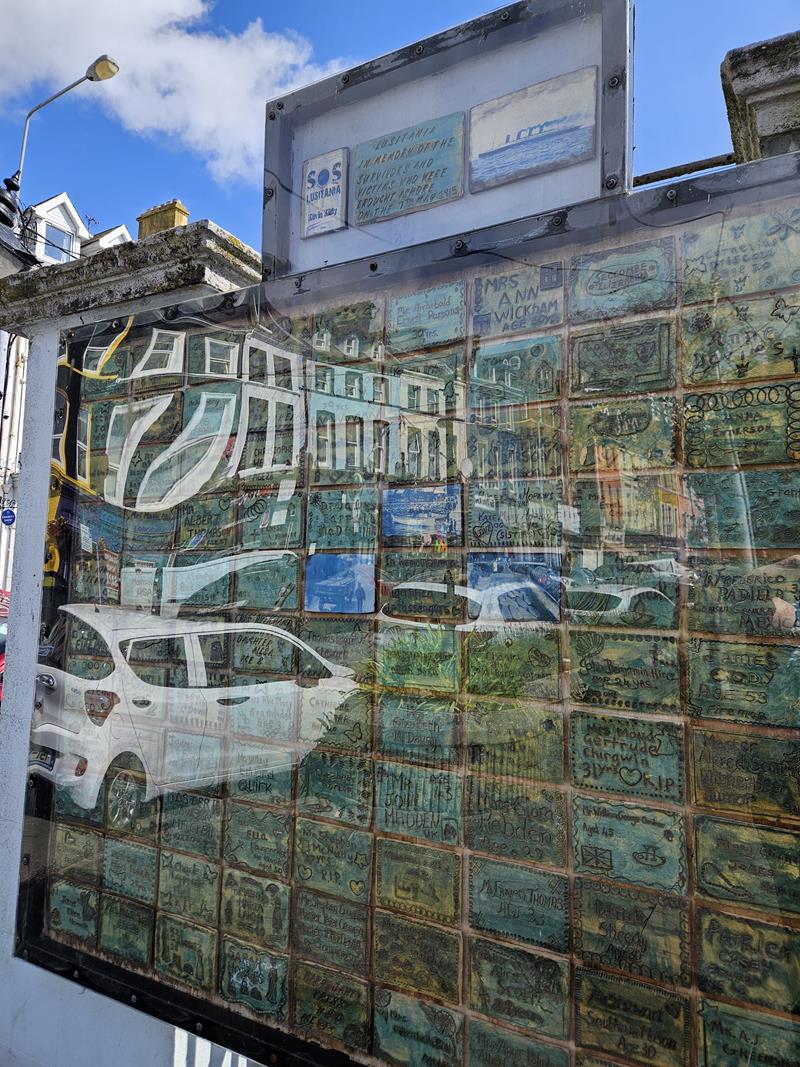 Lusitania memorial in Cobh