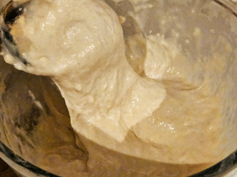 batter for bacon cakes