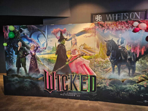 Wicked display at the cinema