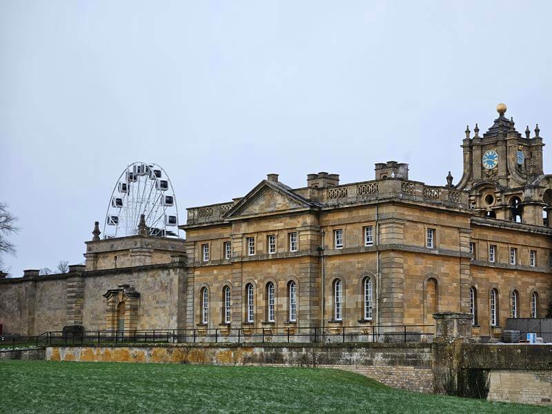 blenheim palace side view