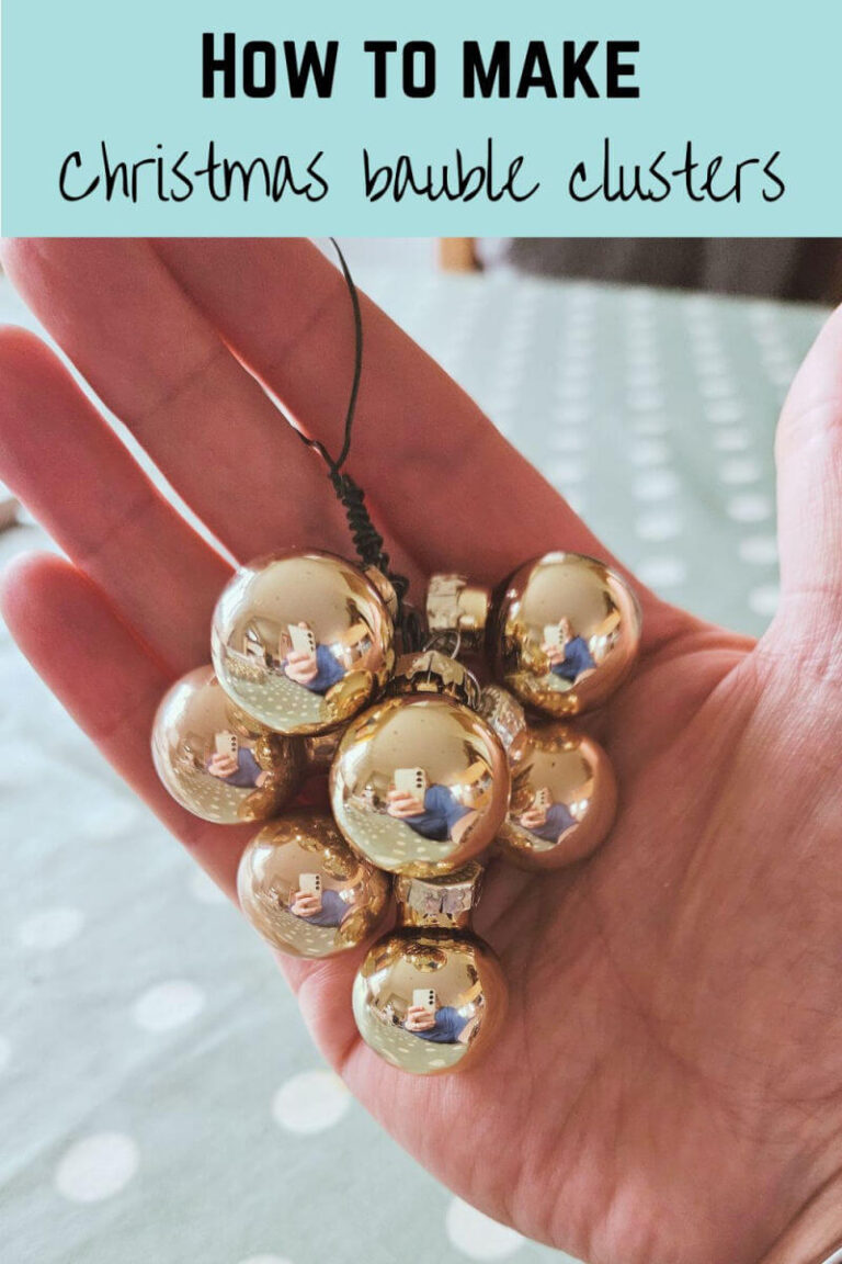 how to make bauble clusters