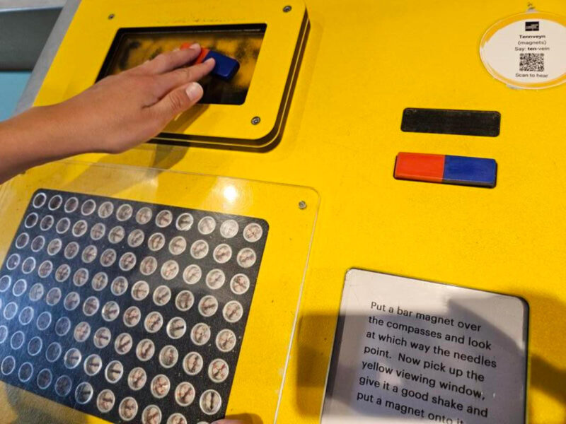 magnetic activity at pk museum