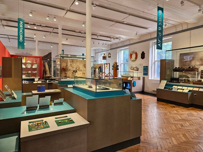 museum displays about global communication history