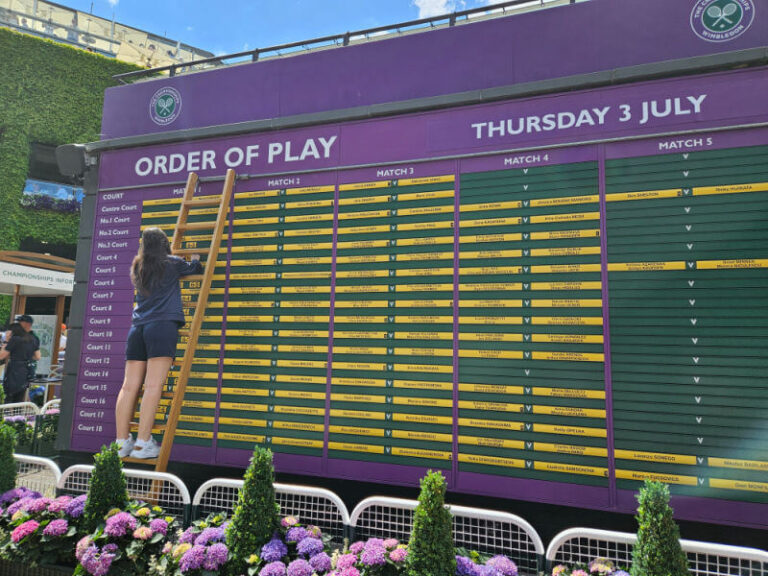 wimbledon order of play day 4 2025