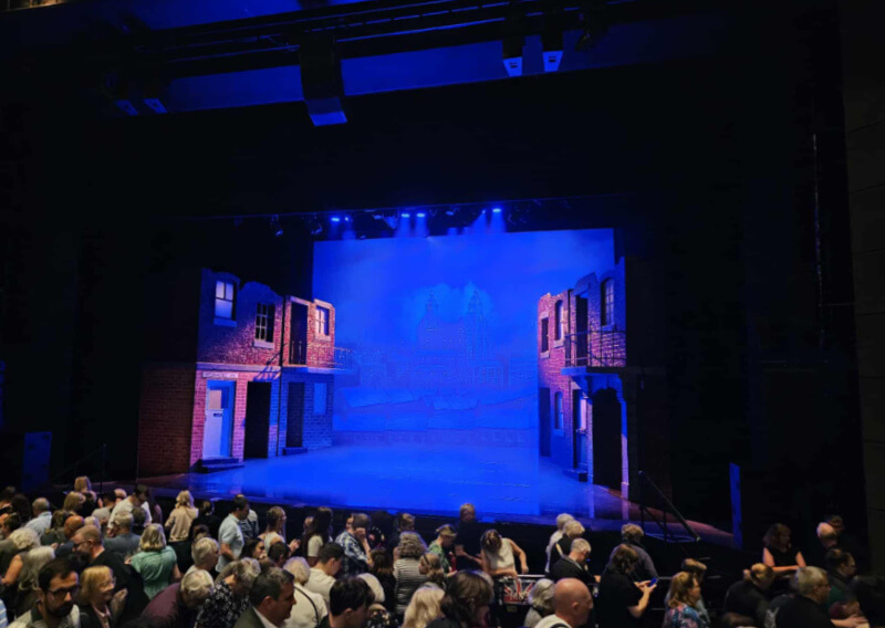 blood brothers musical staging