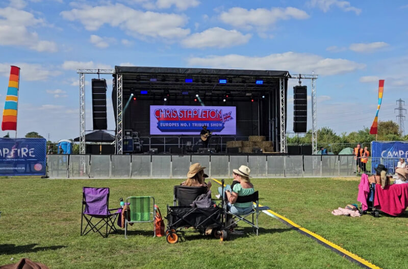 chris stapleton UK at Campfire Country music festival Oxford
