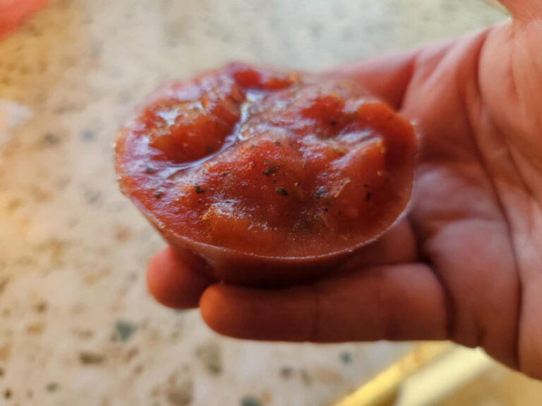 frozen tomato sauce