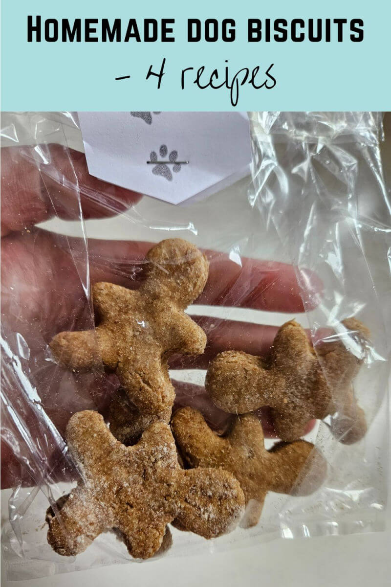 4 recipes for dog biscuits